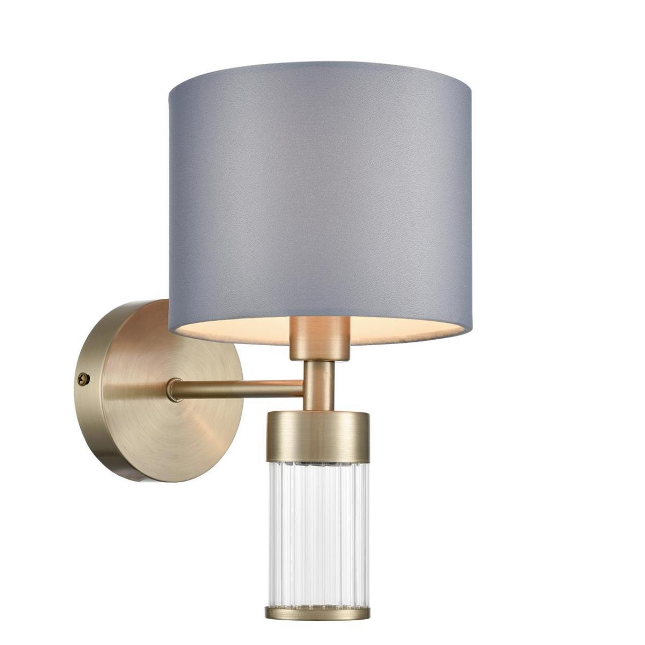 Бра LUMION MODERNI DAMONA латунь E14*1 10W плафон серый