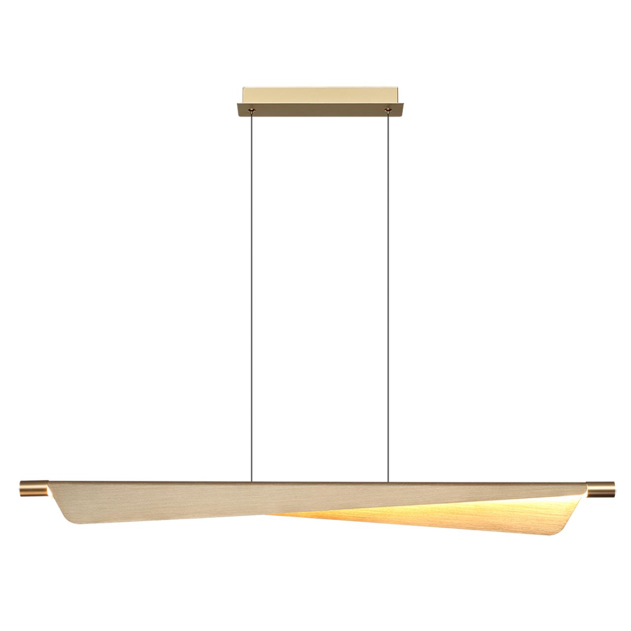 Линейный светильник ODEON LIGHT HIGHTECH LINEA латунь