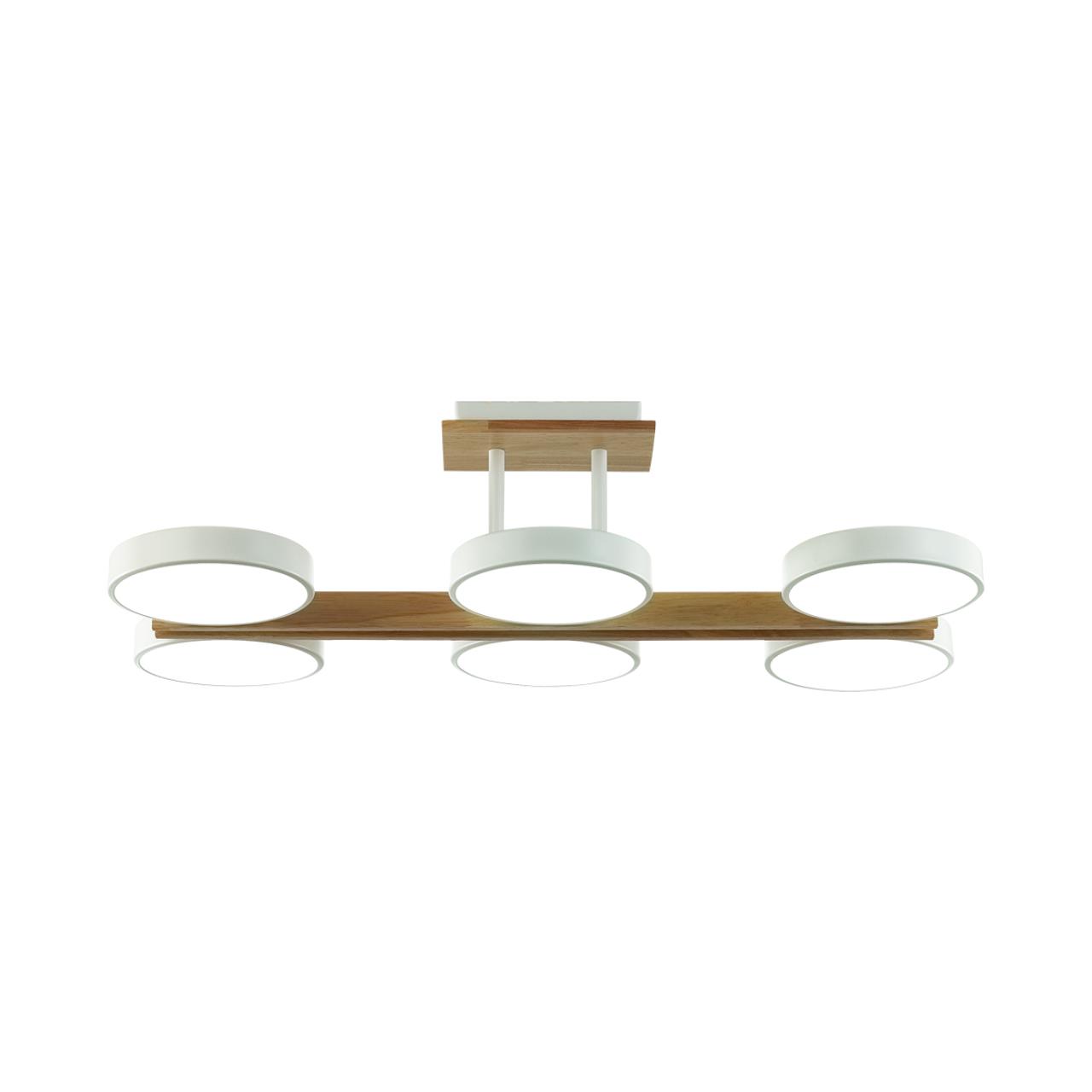 Люстра потолочная LUMION LEDIO PLATO белый LED*6 6*18W