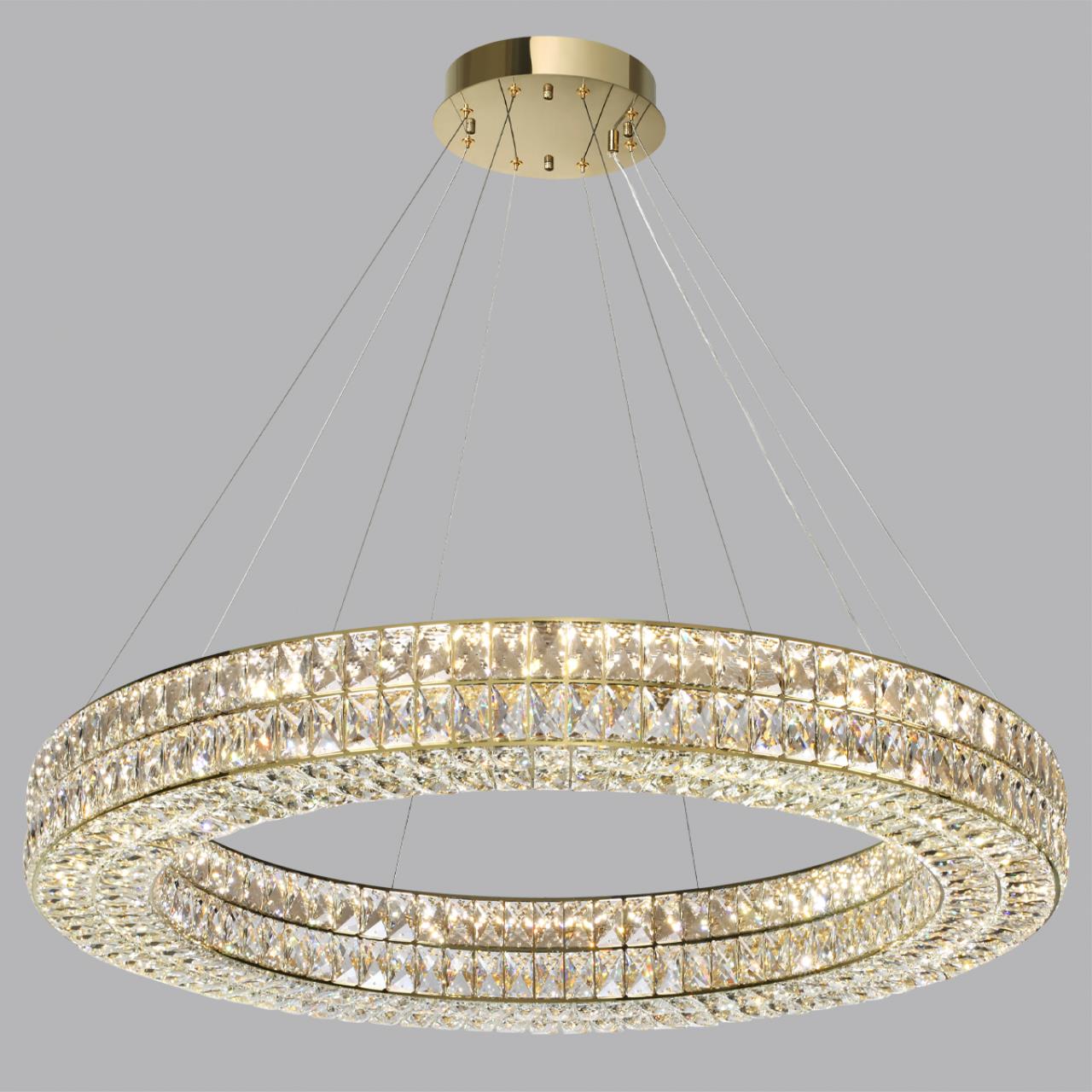 Люстра ODEON LIGHT L-VISION PANTA золотой LED*1 98W