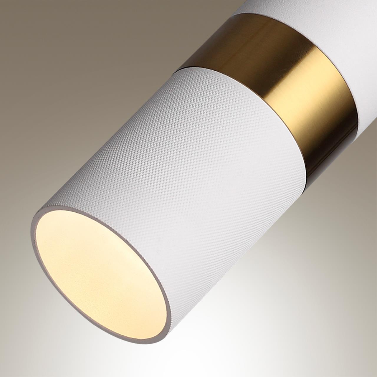 Подвесной светильник ODEON LIGHT HIGHTECH BULLET белый