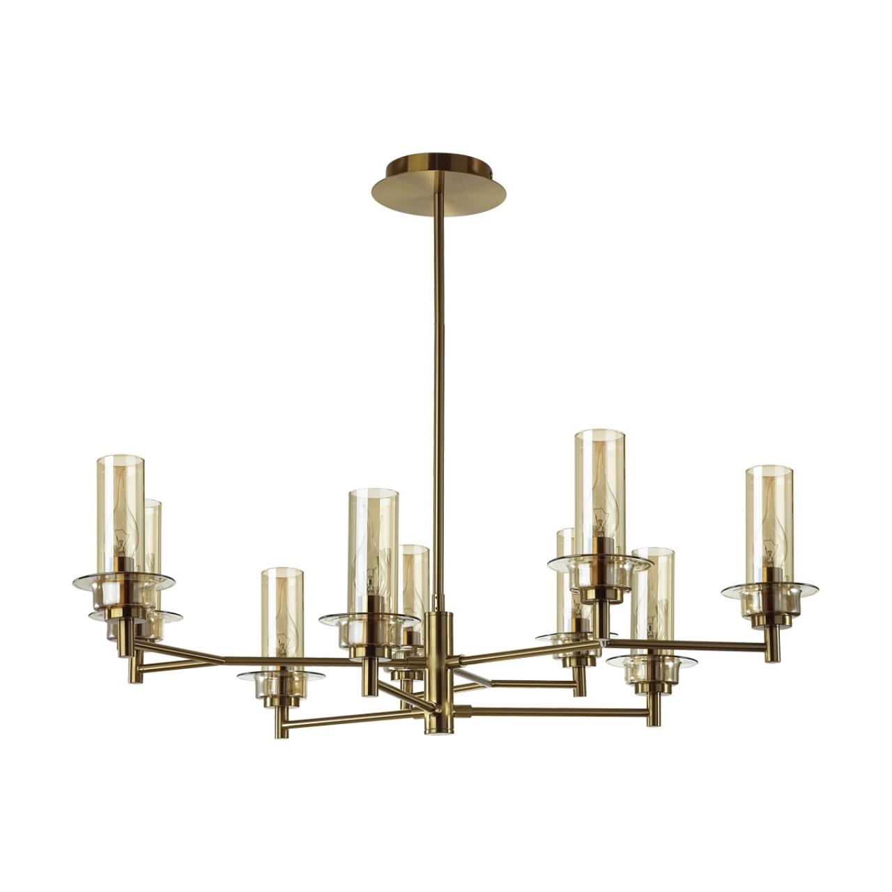Люстра на штанге LUMION CLASSI MADONNA бронзовый E14*9 10W