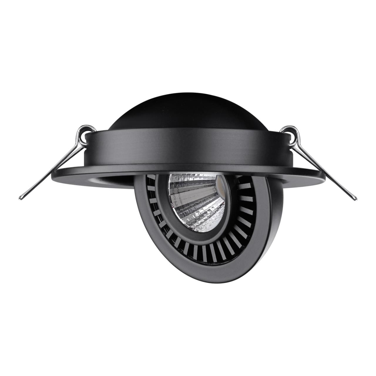 Светильник встраиваемый светодиодный NOVOTECH SPOT GESSO черный LED 9W