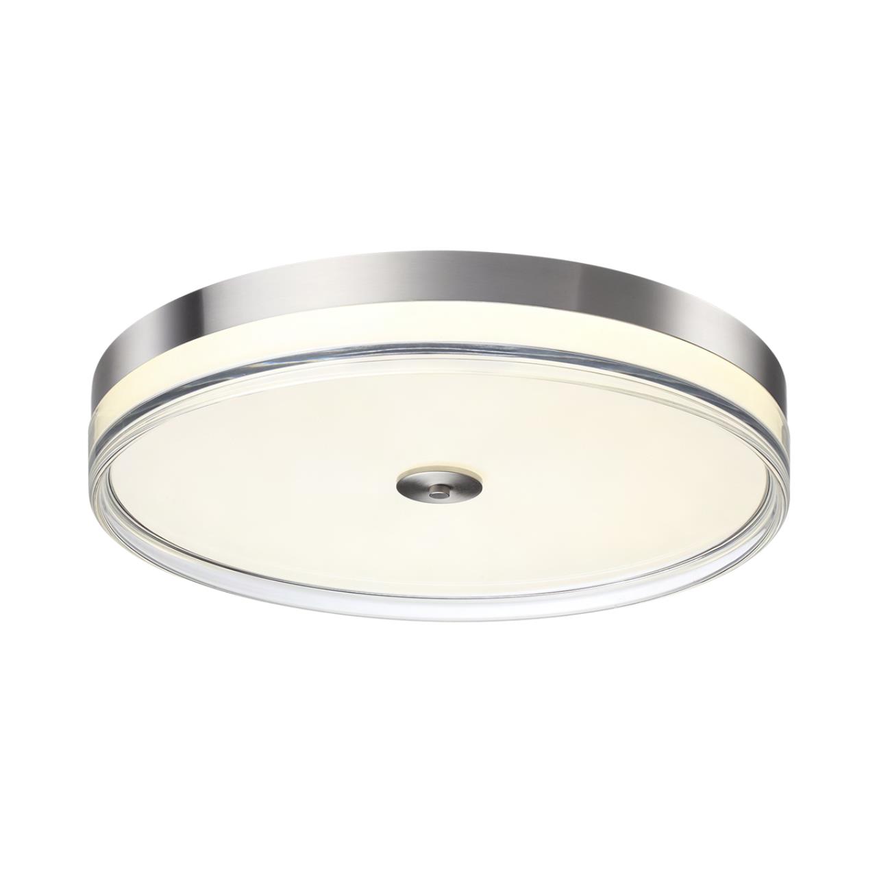 Настенно-потолочный светильник SONEX MITRA LED ETERNA никель LED*1 112W