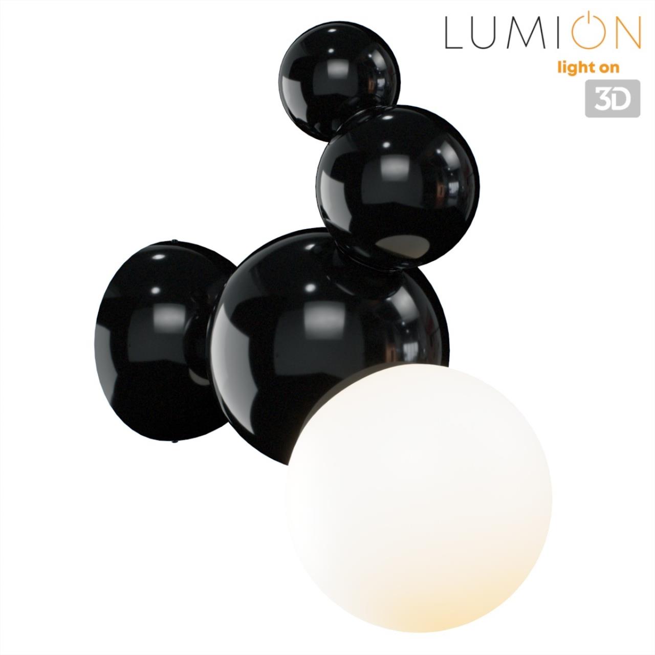 Бра LUMION MODERNI BLASEN черный