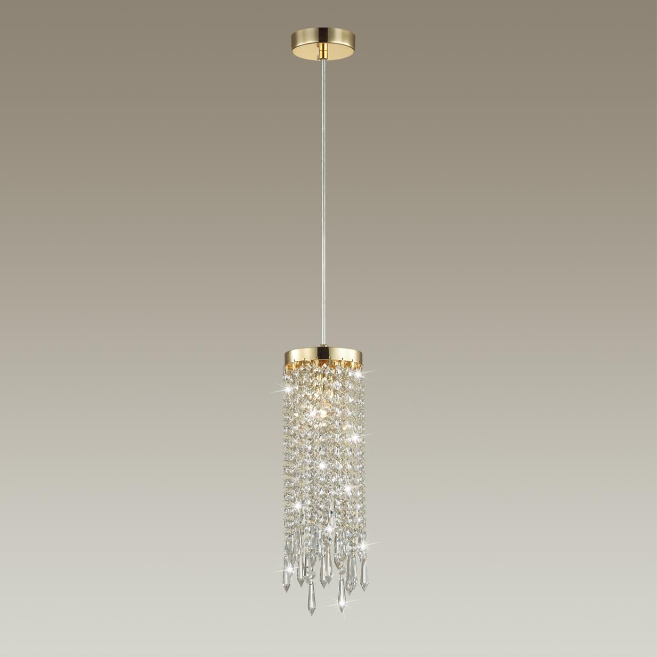 Подвес ODEON LIGHT MODERN CHOKKA золотой E14*1 10W