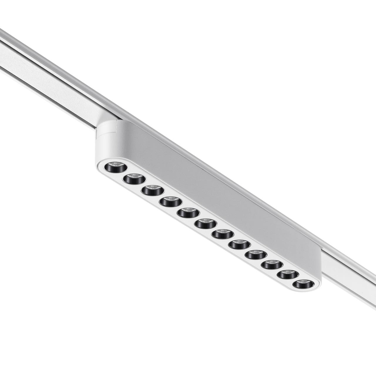 Трековый светильник для низковольтного шинопровода NOVOTECH SHINO SMAL белый LED*1 12W