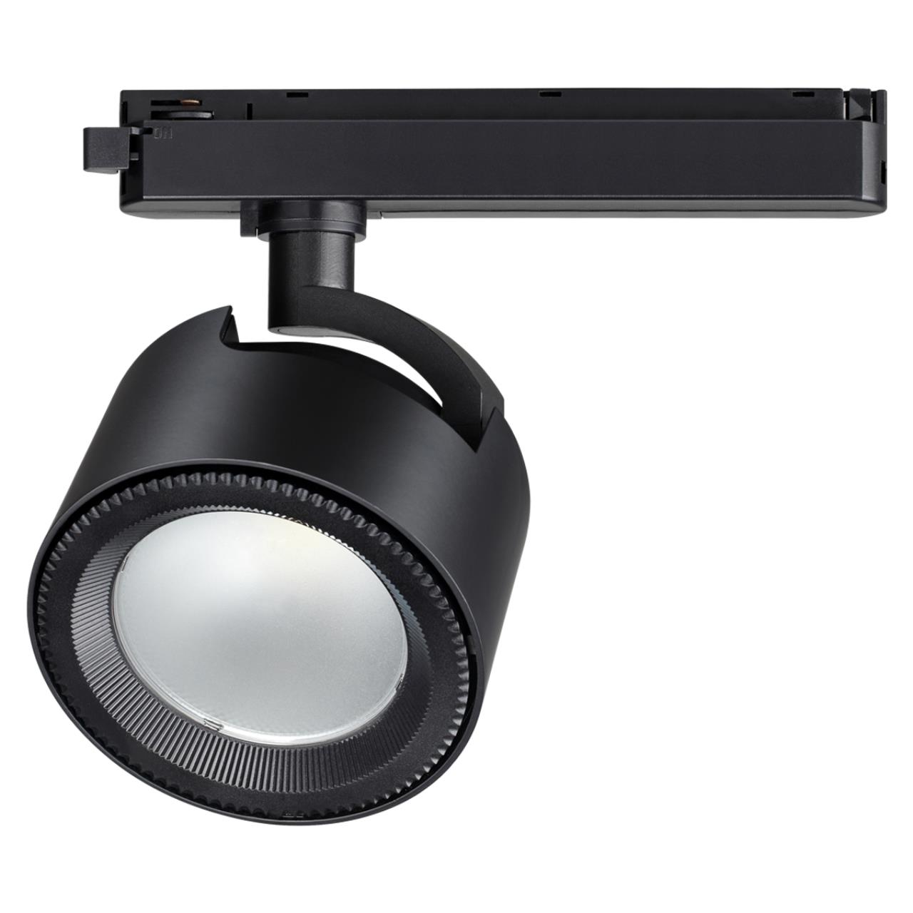 358435 PORT NT20 123 черный Светильник трековый однофазный трехжильный IP20 LED 4000K 30W 220-240V PIRUM