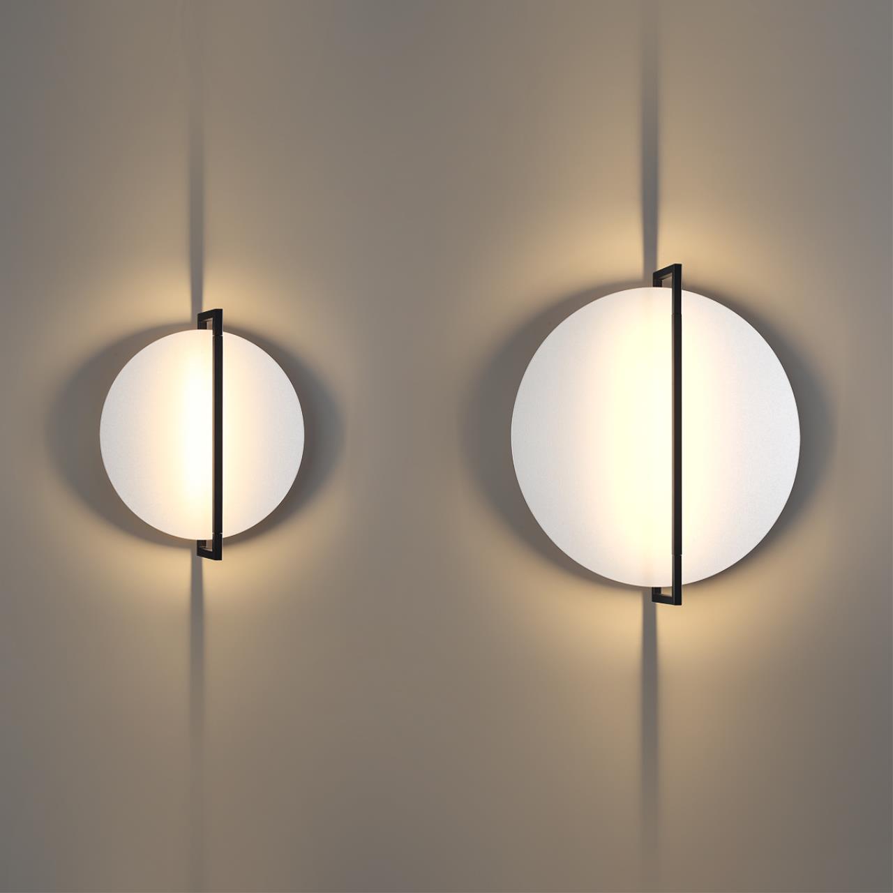 Настенный светильник ODEON LIGHT HIGHTECH LUNAR белый LED*1 15W 3000К