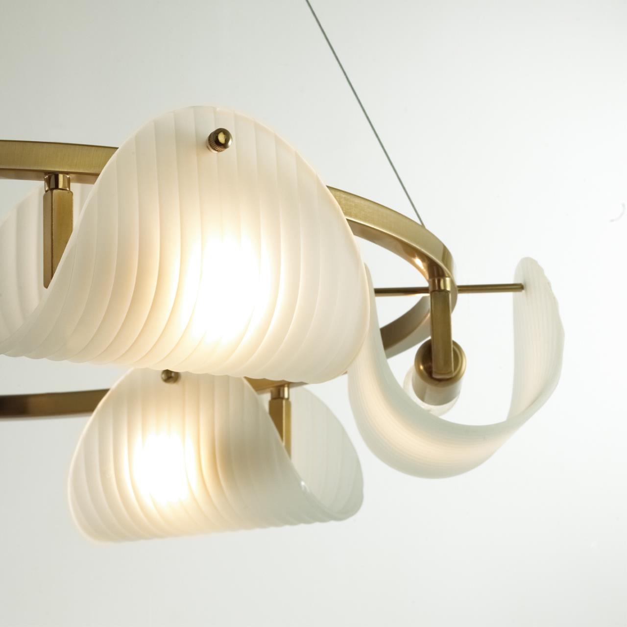Люстра LUMION NEOCLASSI FIORO медный