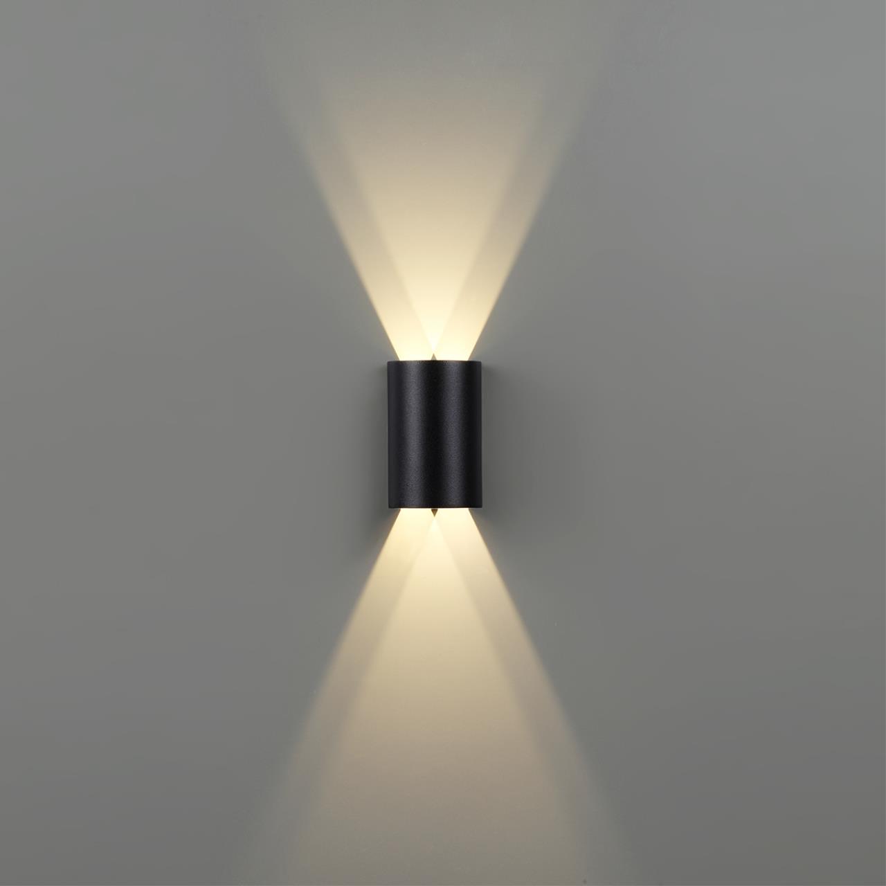 Настенный светильник ODEON LIGHT NATURE BAR черный