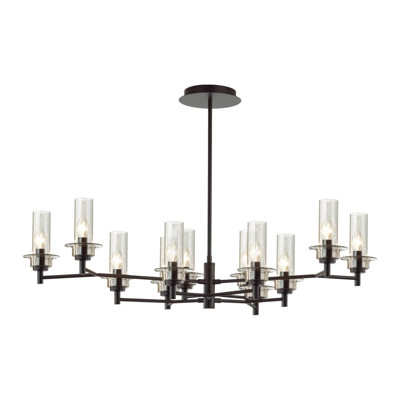 Люстра на штанге LUMION CLASSI MADONNA черный E14*12 10W