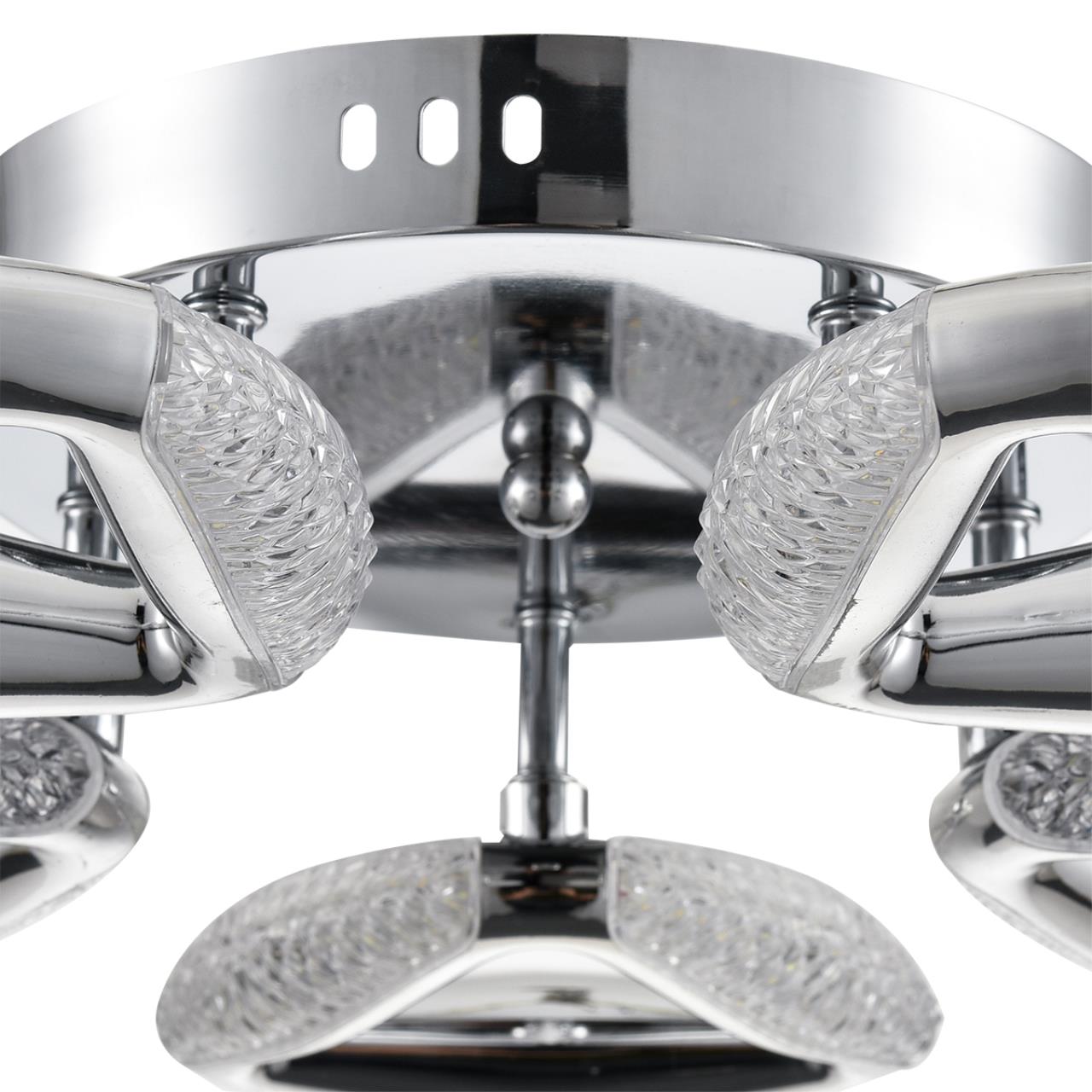 Люстра потолочная LUMION LEDIO RUANA хром LED*1 65W