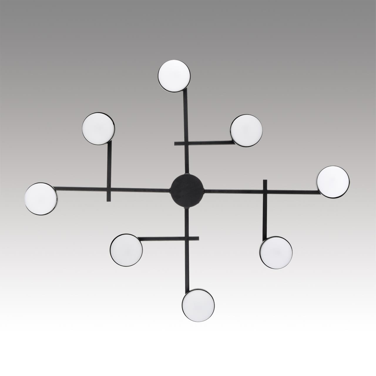 Люстра потолочная LUMION COMFI DABRA черный GX53*8 10W