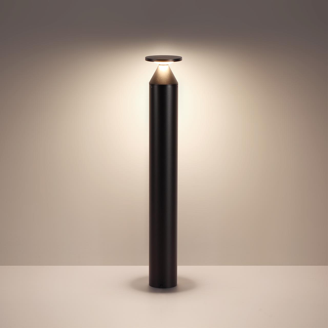 Ландшафтный светильник ODEON LIGHT NATURE COIL черный LED*1 12W 3000К 800 мм