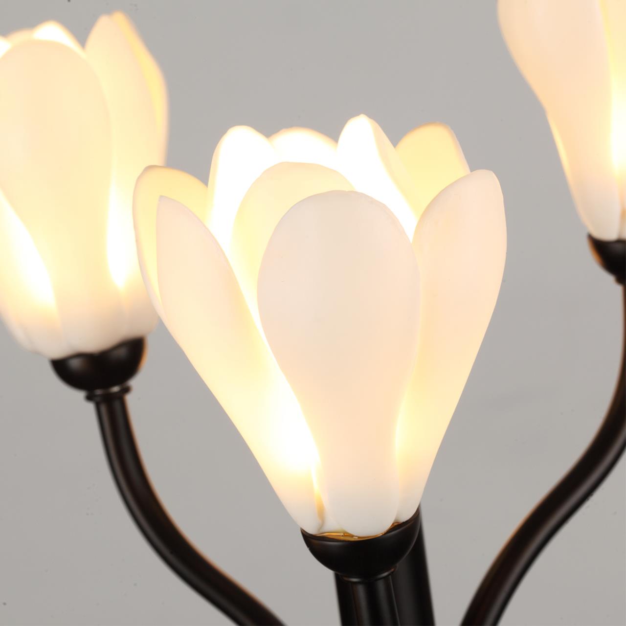 Настольная лампа ODEON LIGHT MODERN GARDI черный