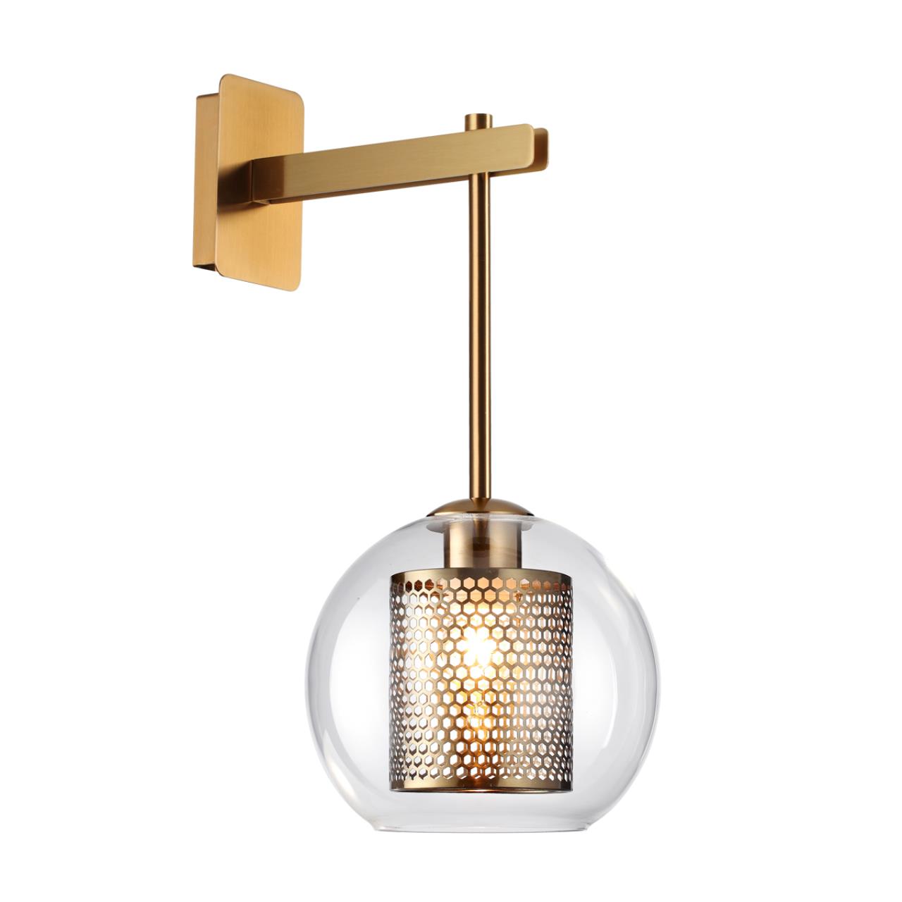 Настенный светильник ODEON LIGHT PENDANT CLOCKY бронзовый