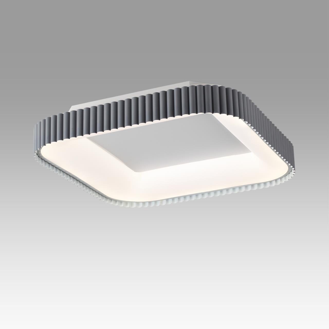 Потолочный светильник SONEX AVRA LED SHARMEL белый LED*2 56W+14W (3000-4000-6000)+3000К плафон белый; серый