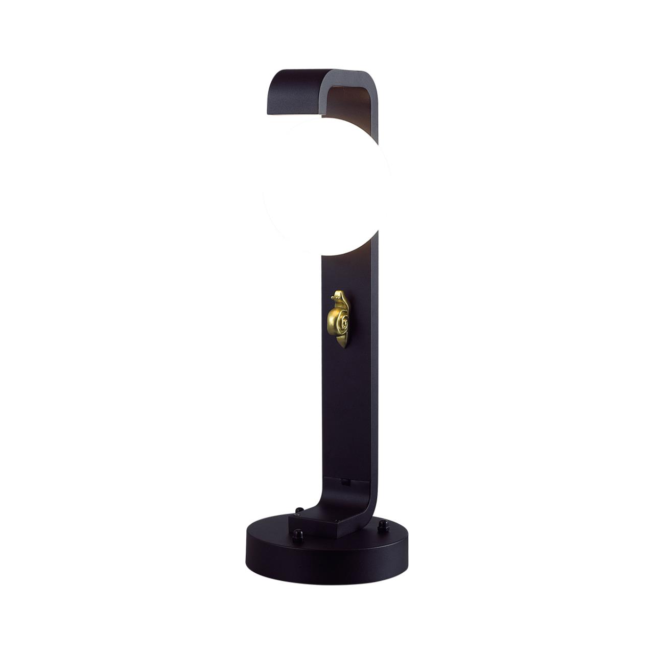 Уличный наземный светильник 60см IP54 ODEON LIGHT EXCLUSIVE NATURE LUMA черный