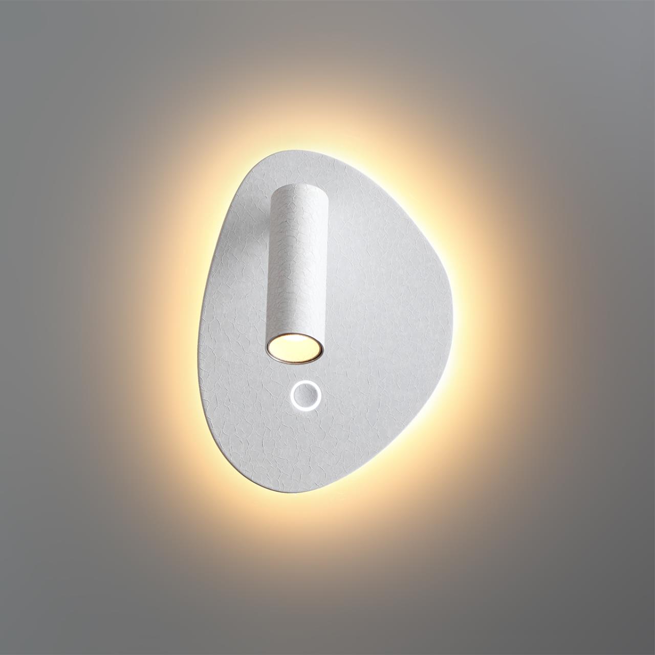 Настенный светильник ODEON LIGHT HIGHTECH ROY белый
