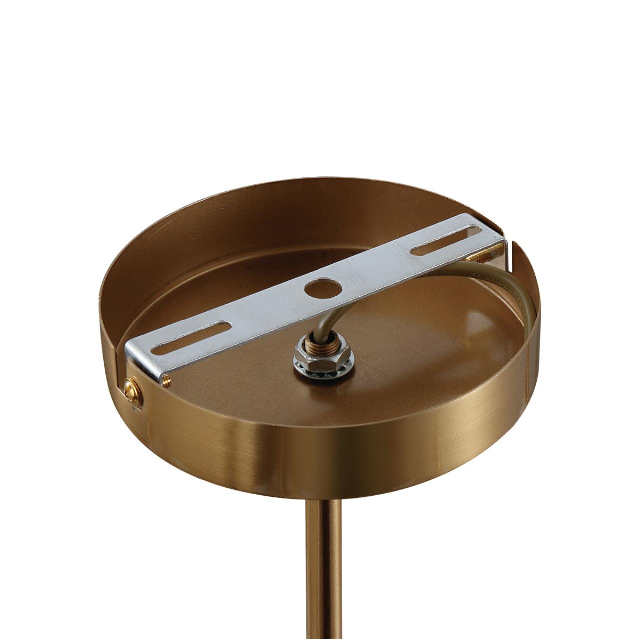 Люстра потолочная LUMION NEOCLASSI GLORIYA латунь, бежевый E14*5 10W