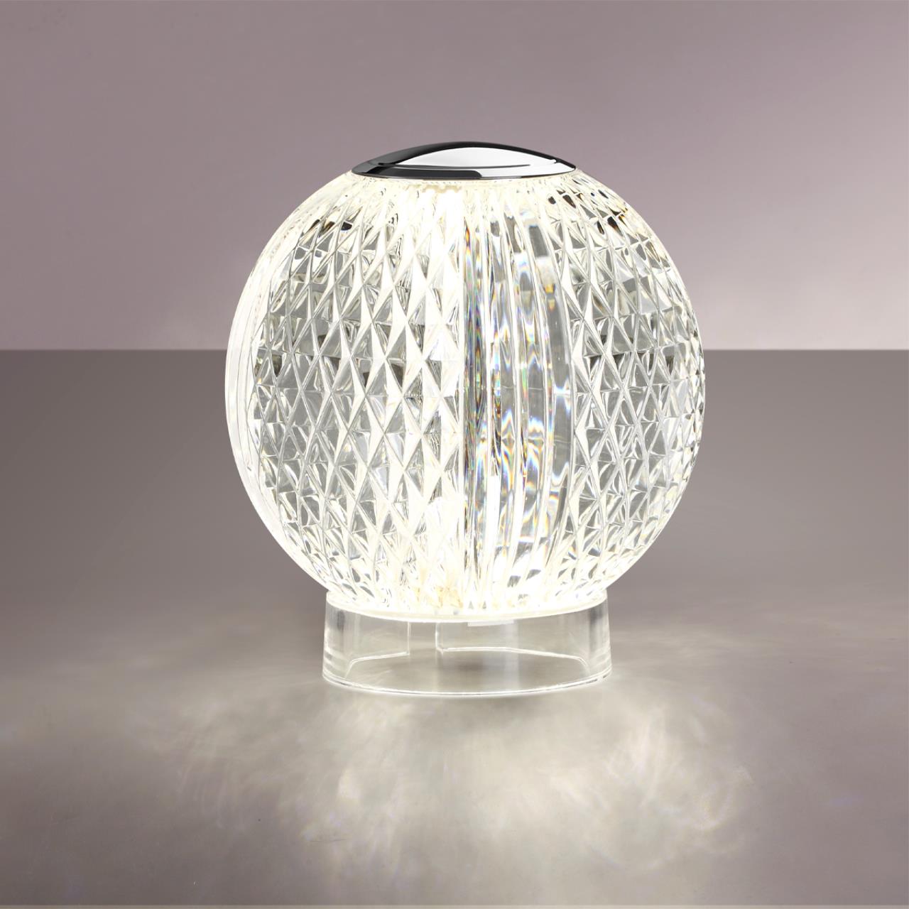 Настольный светильник ODEON LIGHT L-VISION CRYSTAL хром