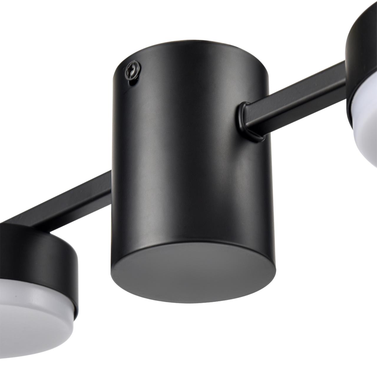 Люстра потолочная LUMION COMFI SANATA черный GX53*8 10W