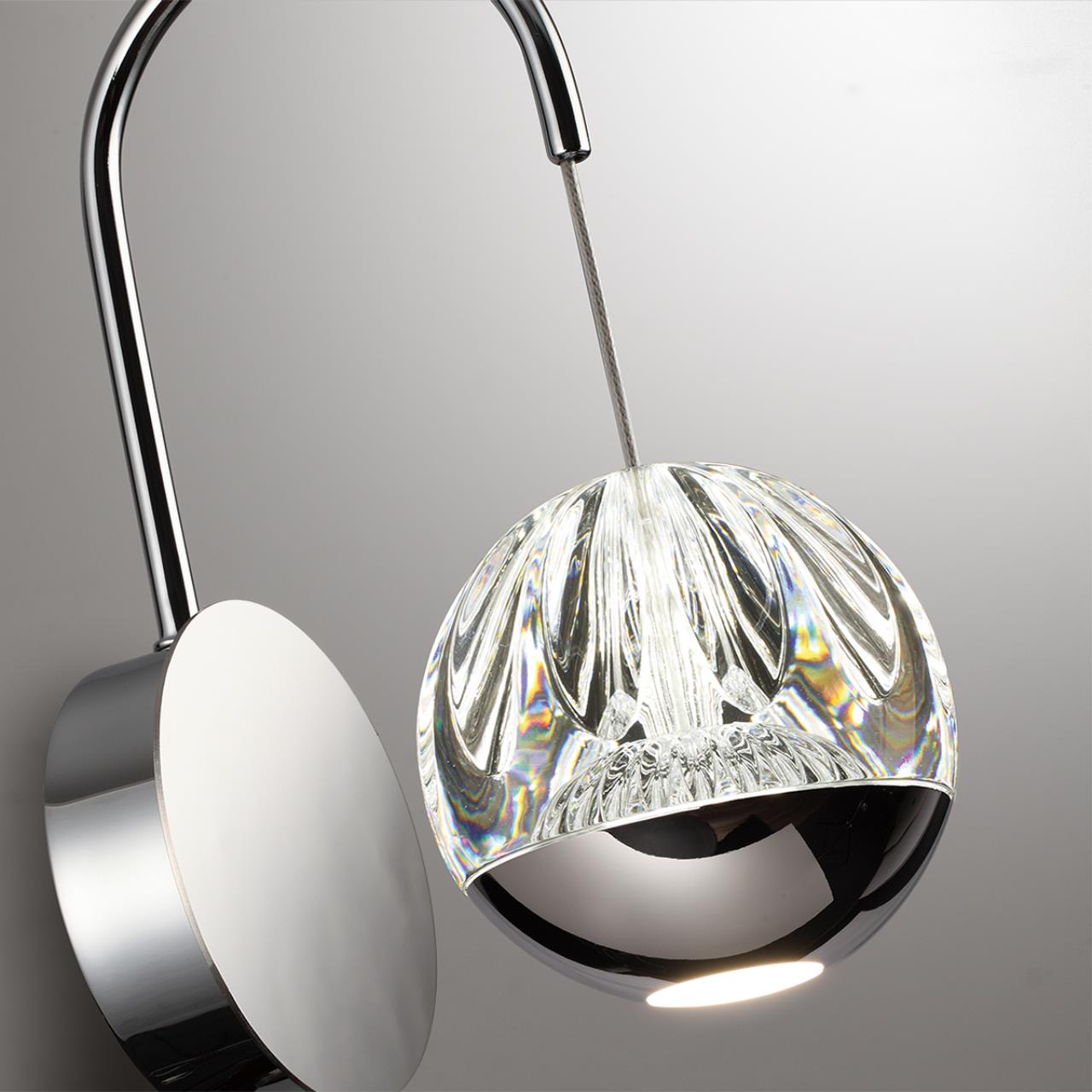 Бра ODEON LIGHT L-VISION SONO хром
