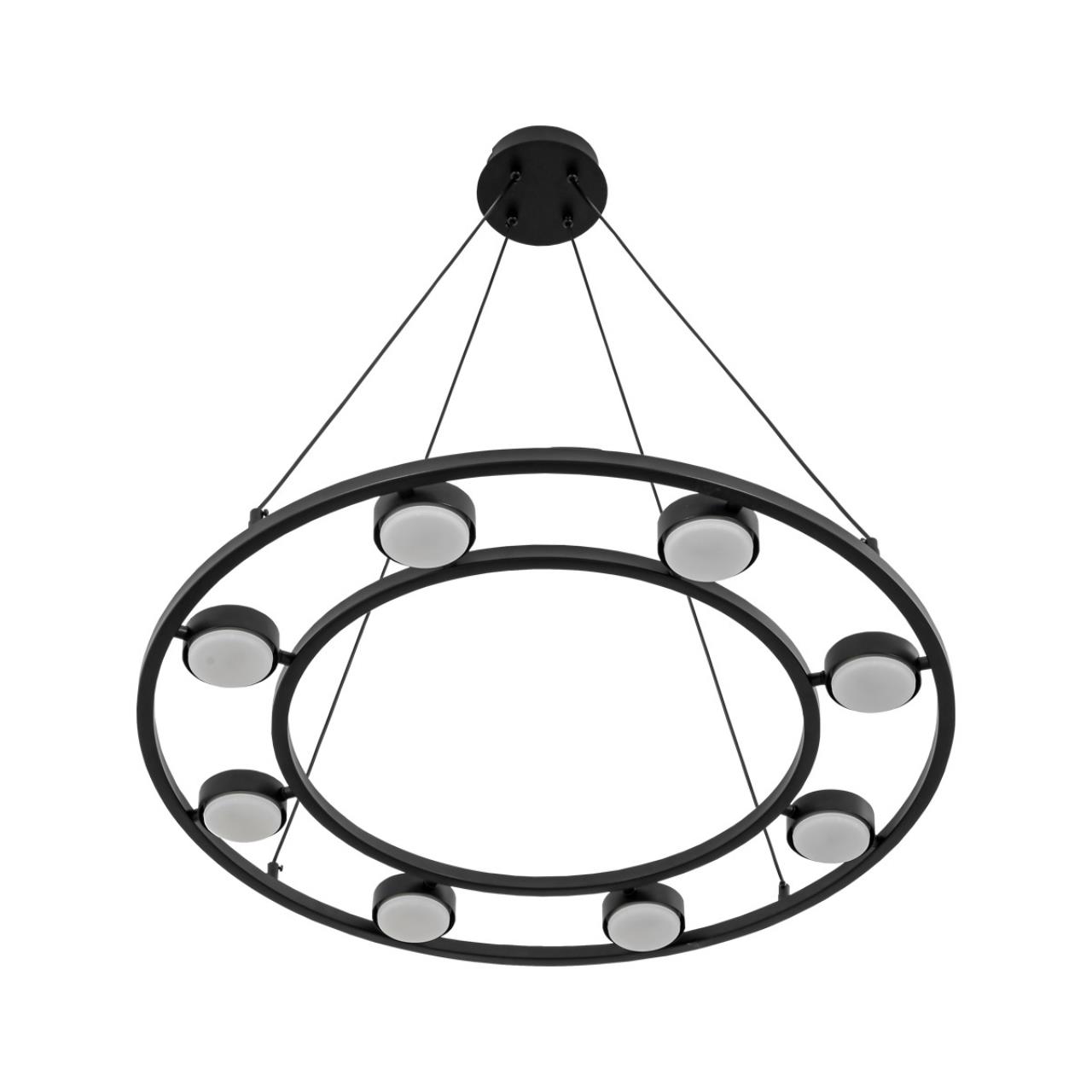 Люстра подвесная LUMION MODERNI TORINA черный GX53*8 10W