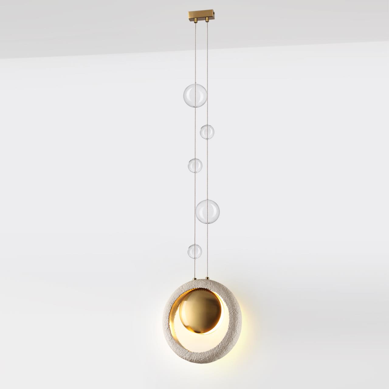 Подвес ODEON LIGHT EXCLUSIVE HIGHTECH SATURN бронзовый