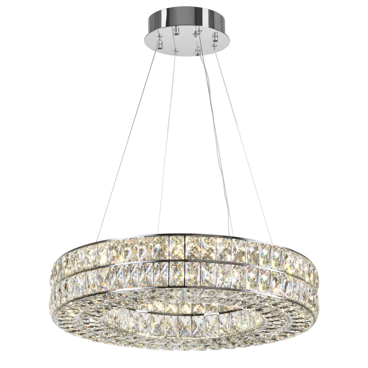 Люстра ODEON LIGHT L-VISION PANTA хром LED*1 52W