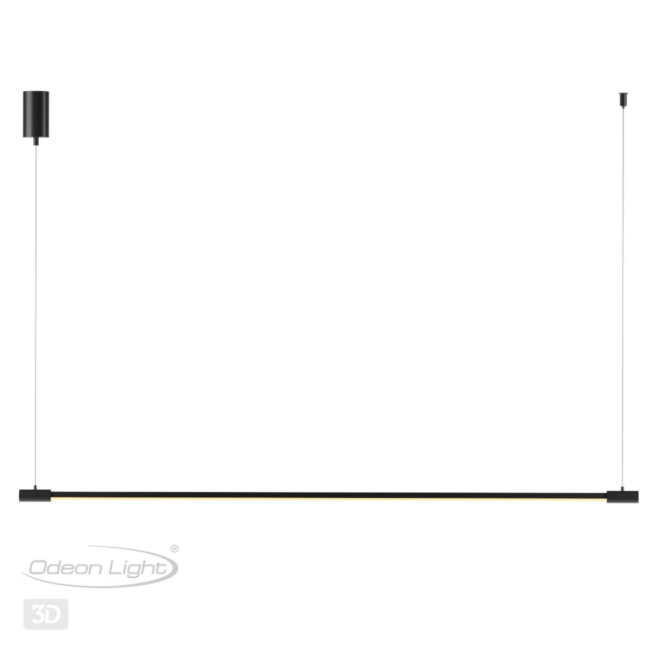 Подвесной светильник ODEON LIGHT HIGHTECH FILLINI черный LED*1 1*9W 3000К