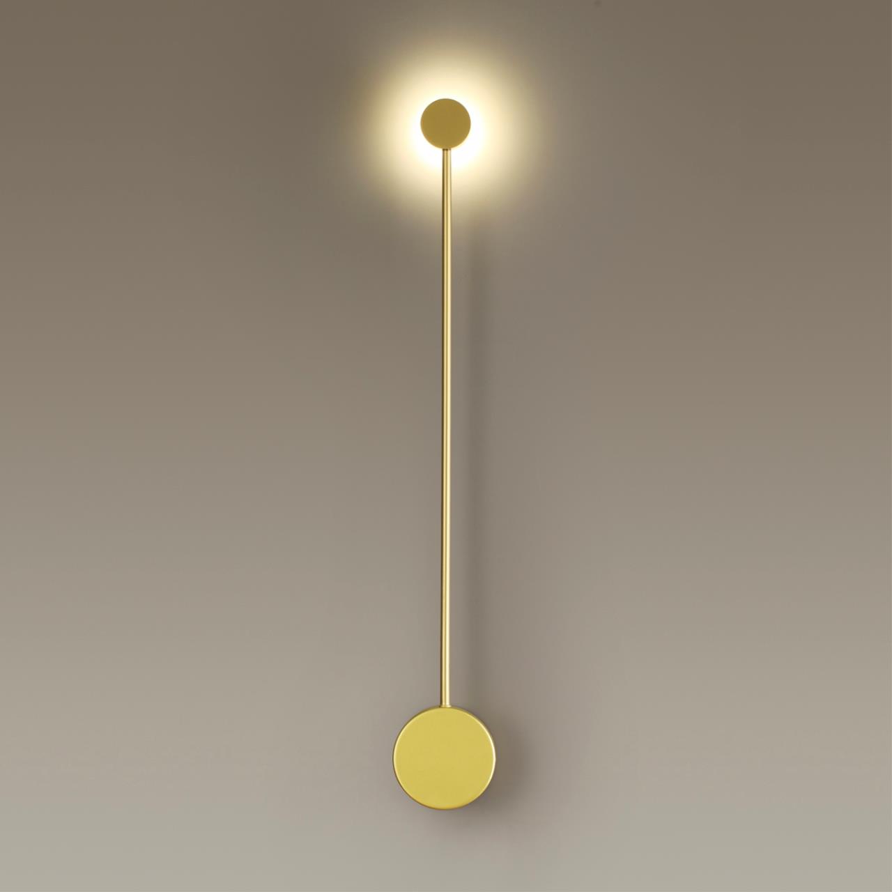 Настенный светильник ODEON LIGHT HIGHTECH SATELLITE золотой