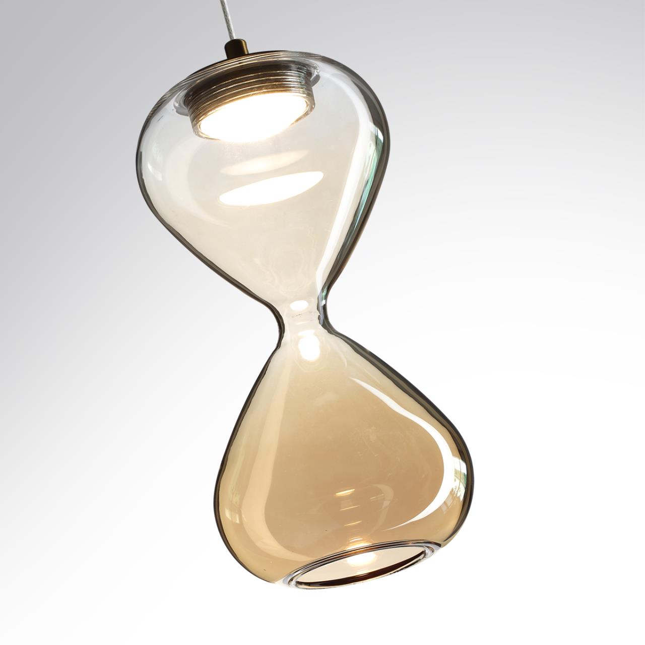 Подвес ODEON LIGHT PENDANT GLESSI бронзовый LED*1 4W 4000К