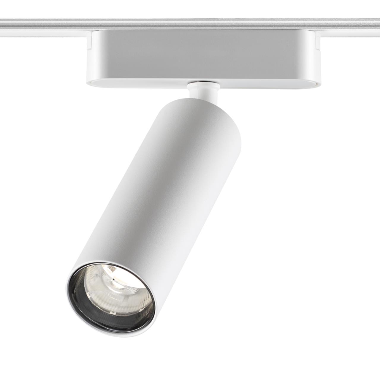 Трековый светильник для низковольтного шинопровода NOVOTECH SHINO SMAL белый LED*1 15W 3000К плафон белый
