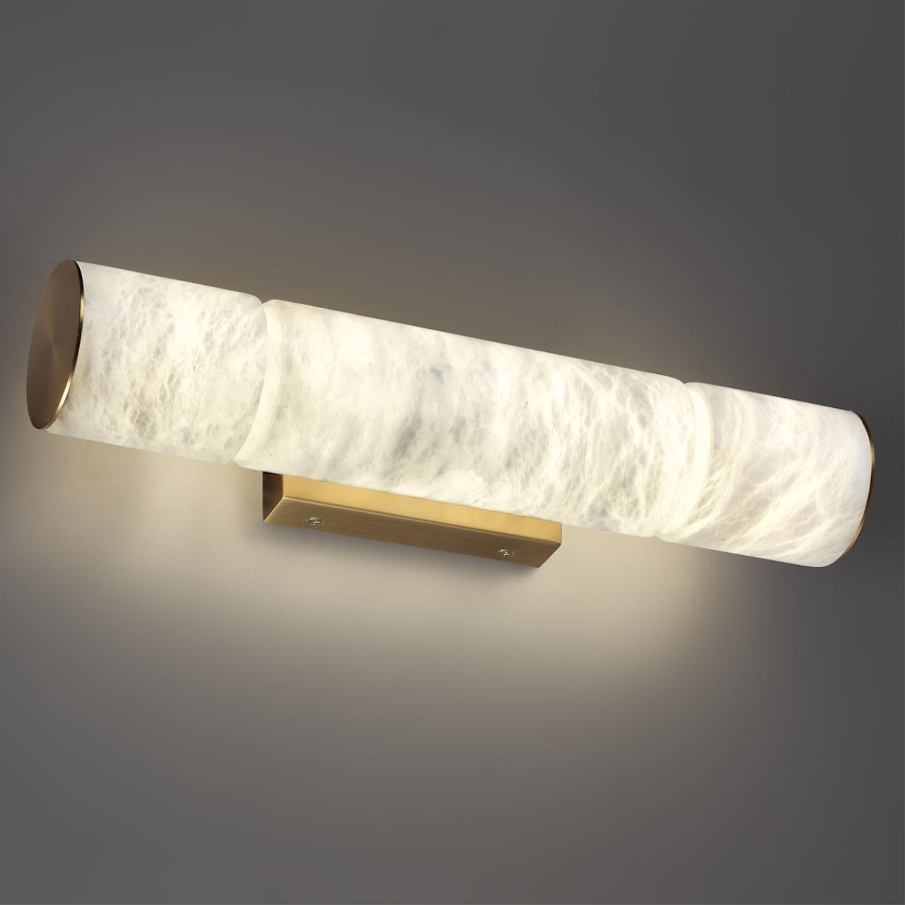 Настенный светильник ODEON LIGHT L-VISION MARBELLA латунь LED*1 12W 3000K/3500K/4000K К