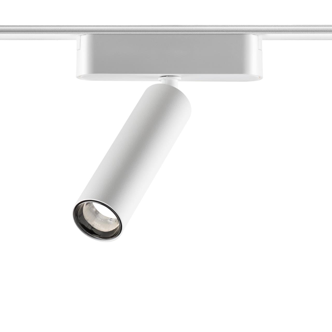 Трековый светильник для низковольтного шинопровода NOVOTECH SHINO SMAL белый LED*1 7W 4000К плафон белый