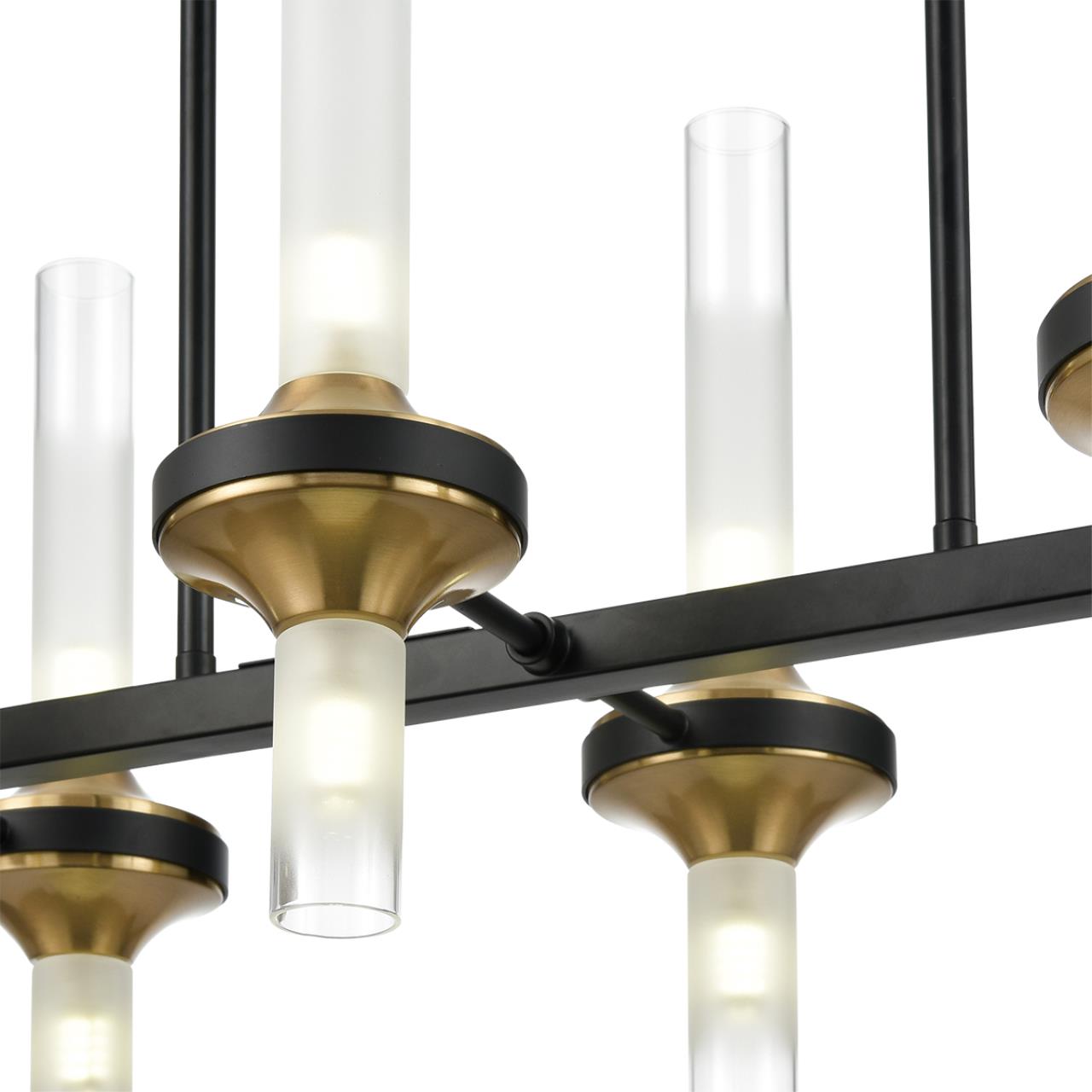 Люстра на штанге LUMION NEOCLASSI TAMARESA черный, бронзовый G9*12 10W