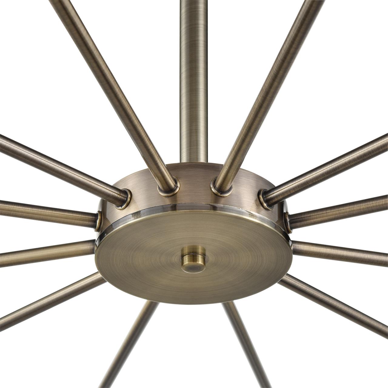 Люстра на штанге LUMION COMFI MAVE бронзовый E14*12 10W