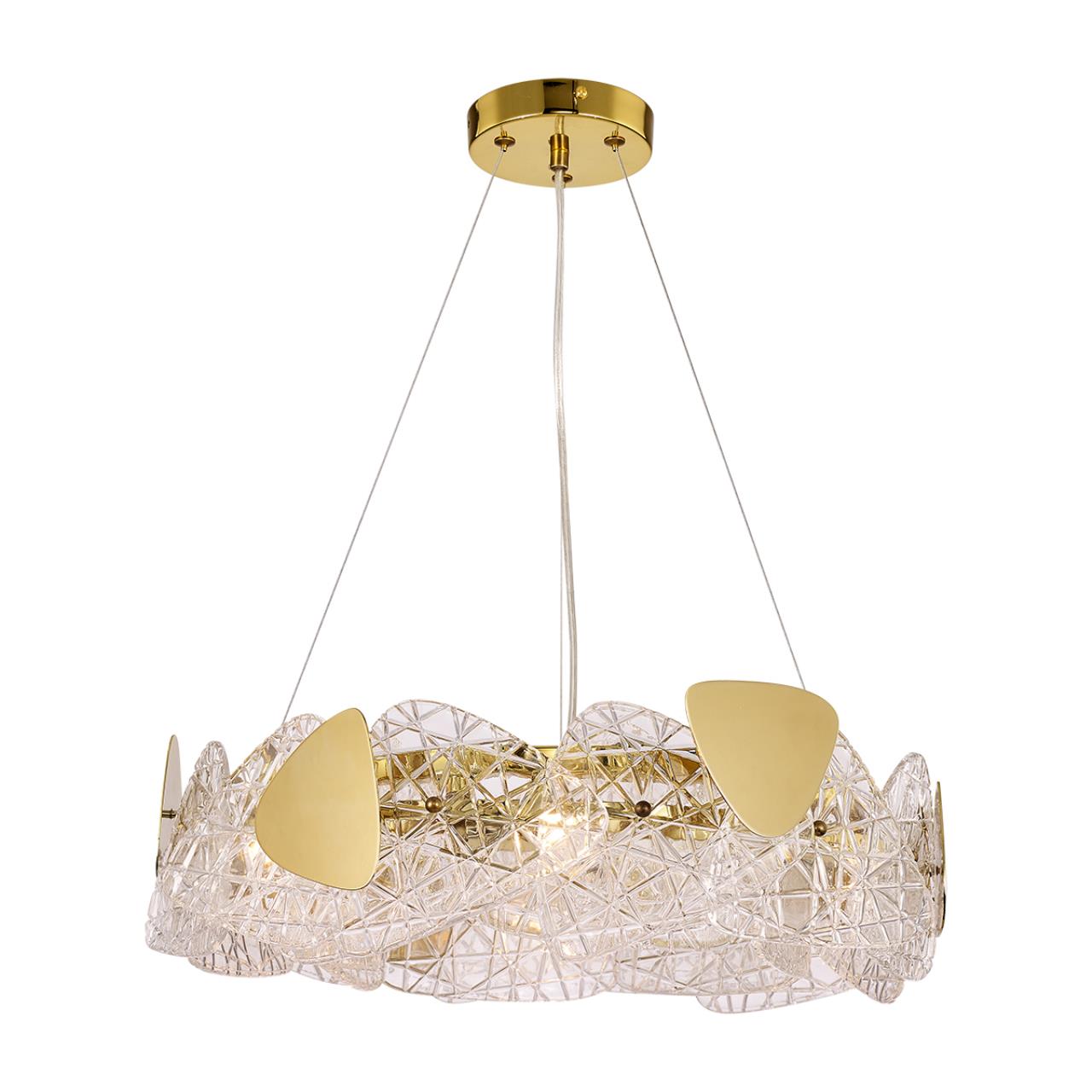 Люстра подвесная LUMION NEOCLASSI QUEENY золотой E14*6 10W