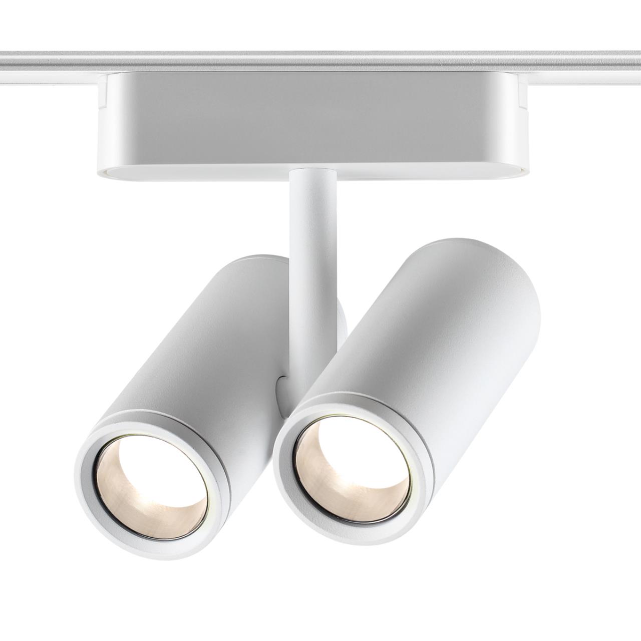 Трековый светильник для низковольтного шинопровода NOVOTECH SHINO SMAL белый LED*2 16W 3000К