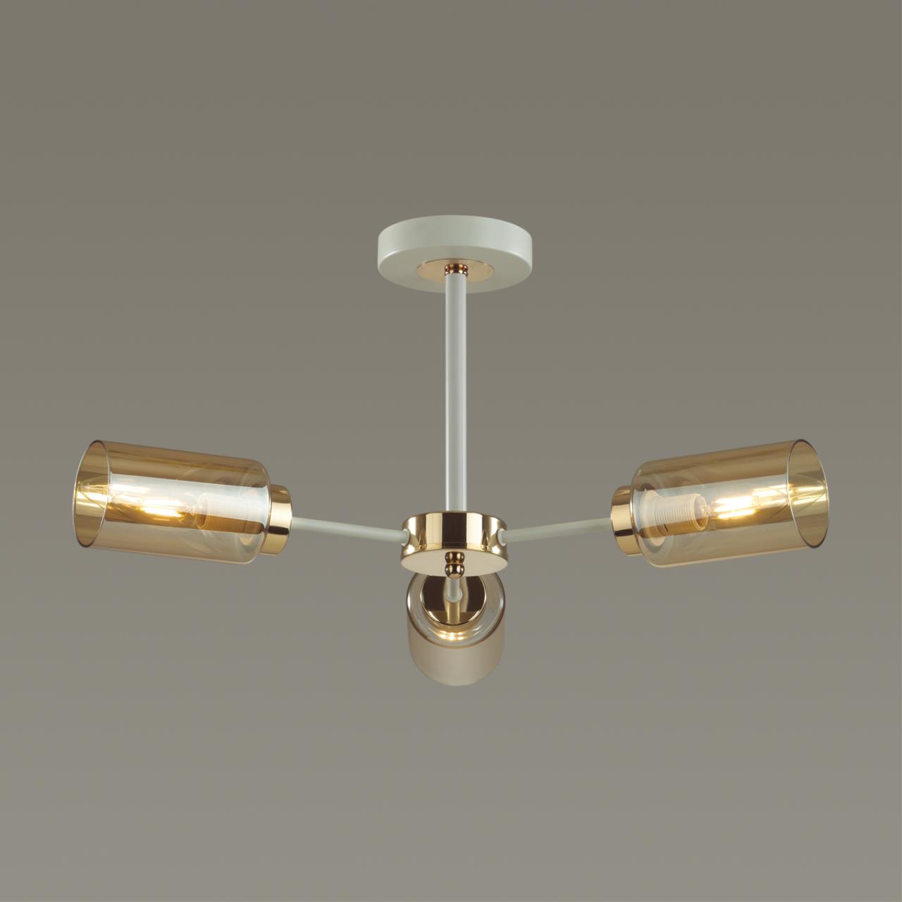 Люстра потолочная LUMION COMFI DALLIN белый E14*3 10W