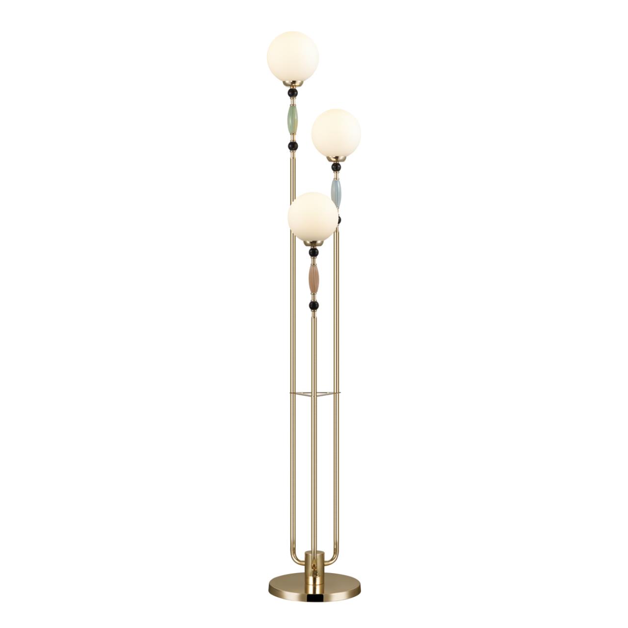 Торшер ODEON LIGHT EXCLUSIVE MODERN Palle золотой