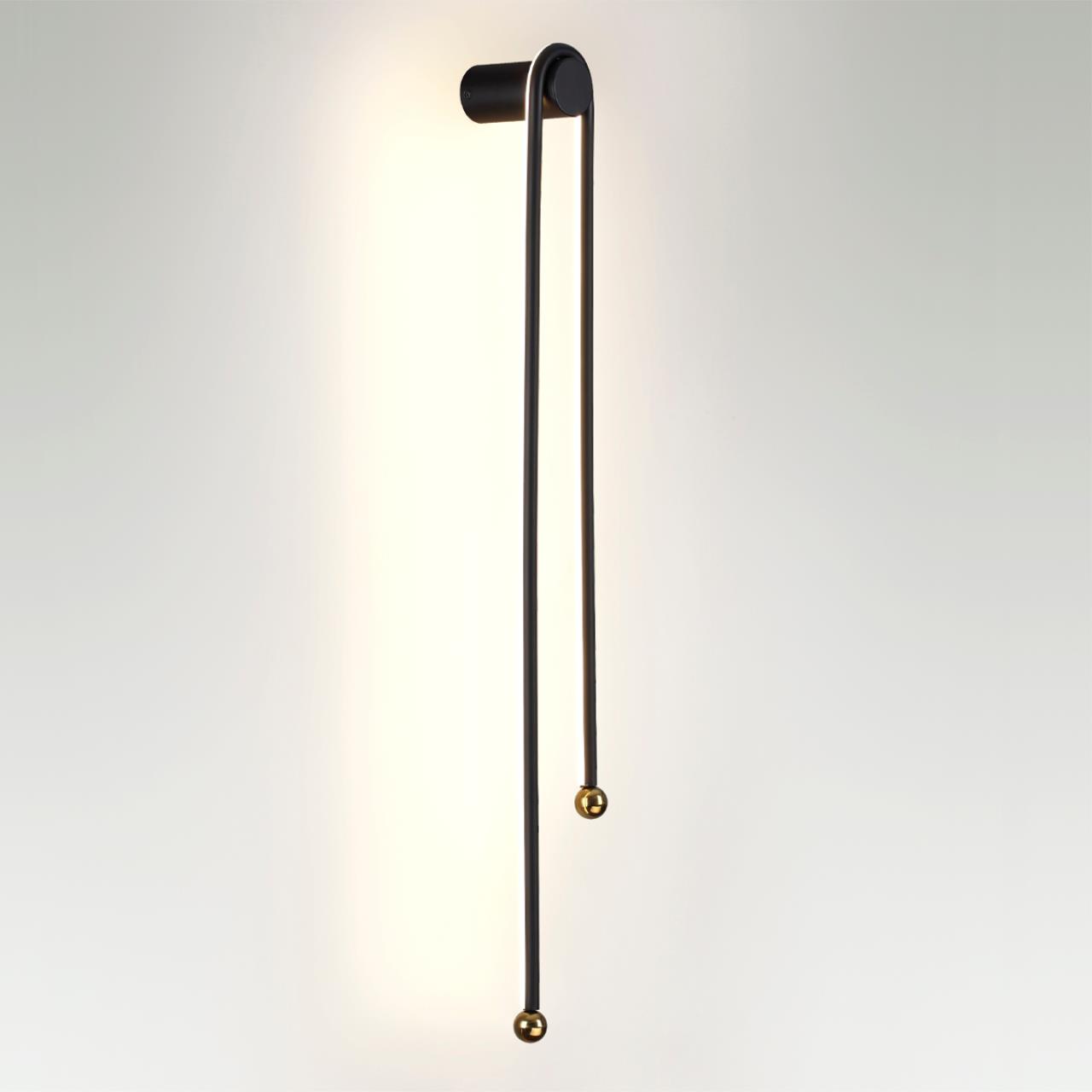 Настенный светильник ODEON LIGHT HIGHTECH MEMFI черный