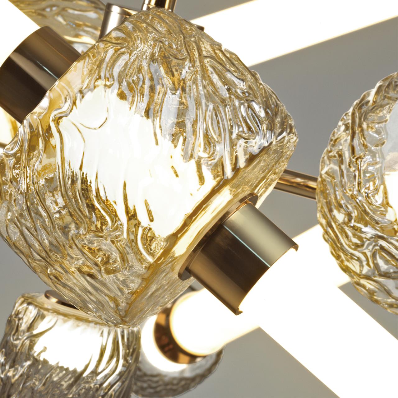 Люстра ODEON LIGHT EXCLUSIVE MODERN KLIFF золотой