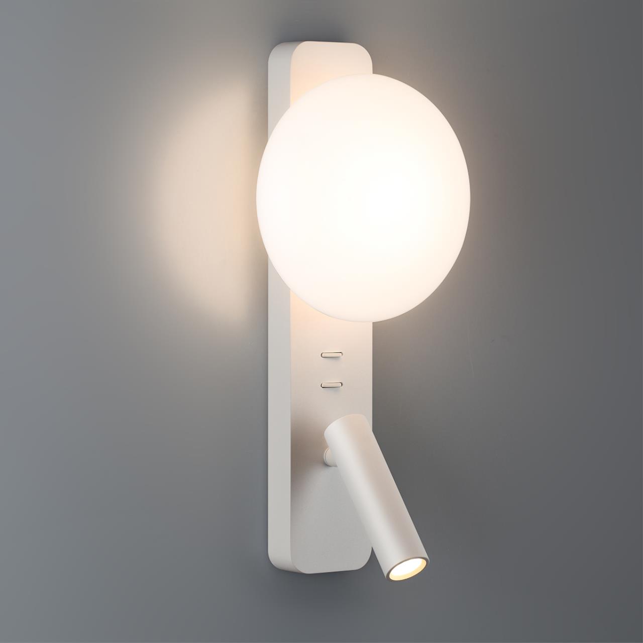 Настенный светильник ODEON LIGHT HIGHTECH ALBERGO белый