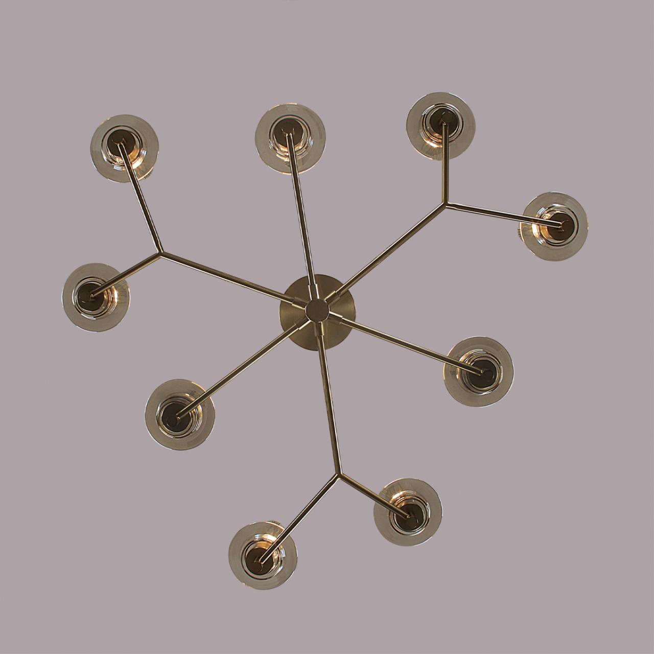 Люстра на штанге LUMION CLASSI MADONNA бронзовый E14*9 10W