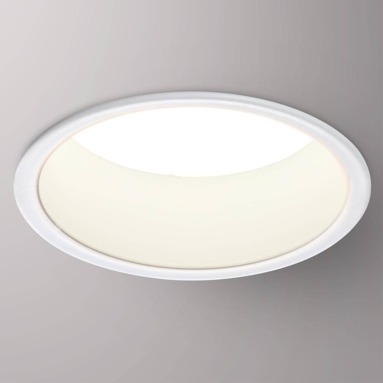 Светильник встраиваемый светодиодный NOVOTECH SPOT TRAN белый LED 12W 3000К