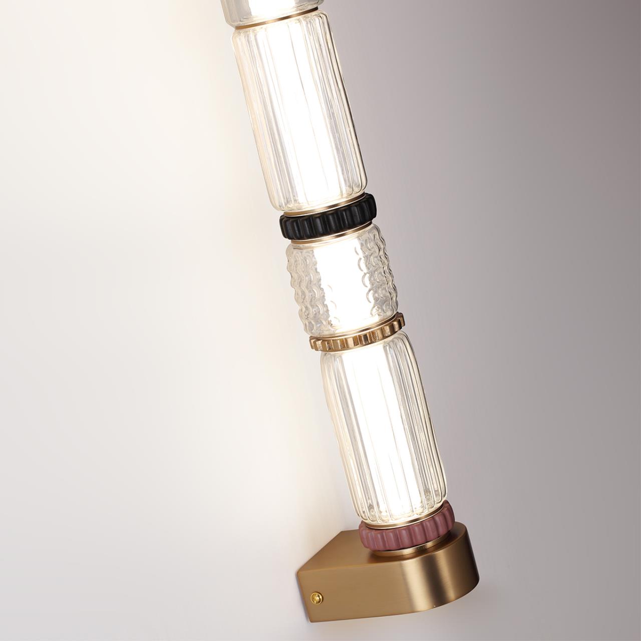 Настенный светильник ODEON LIGHT EXCLUSIVE L-VISION COLLIER античная бронза, латунь LED*1 22W