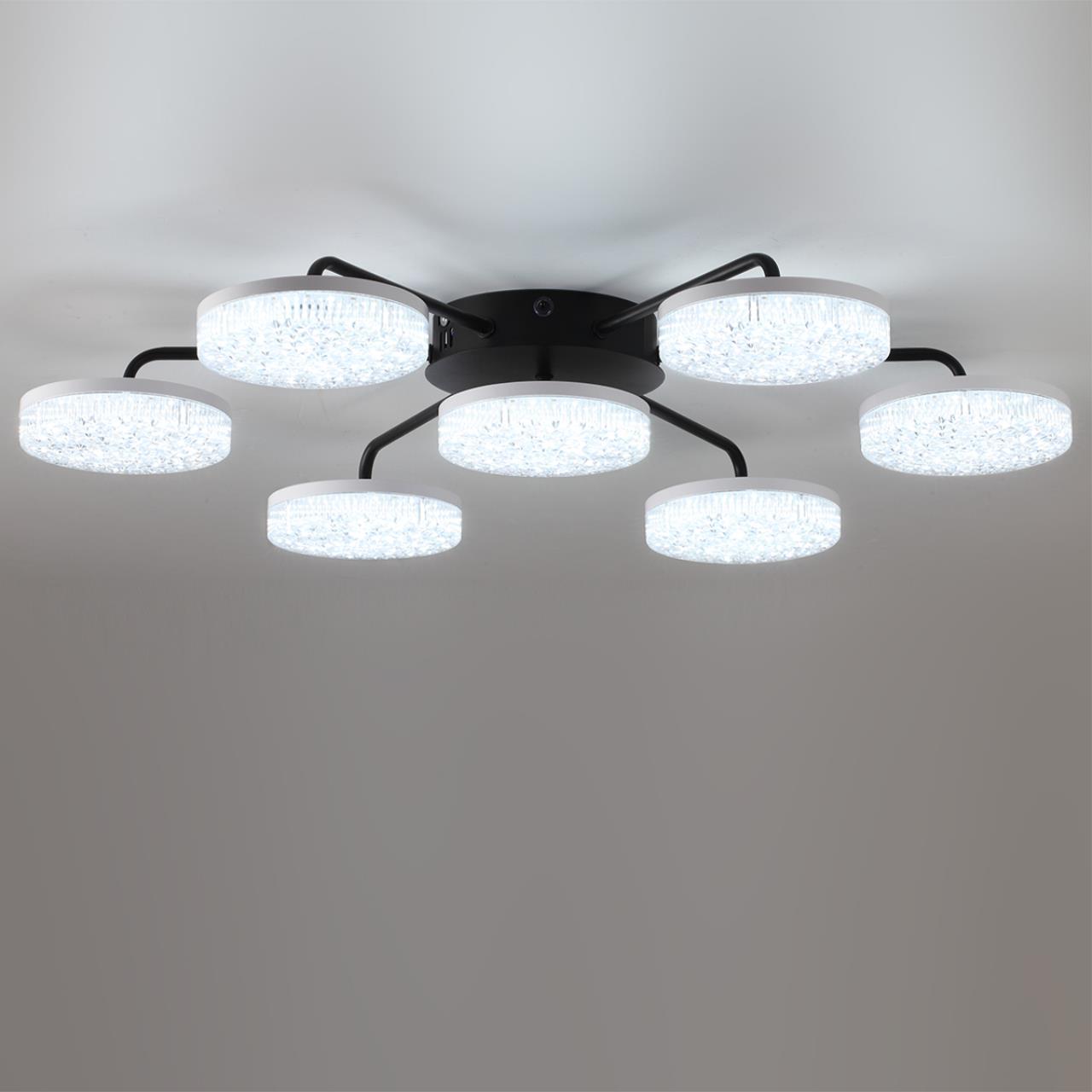 Люстра потолочная LUMION LEDIO DIDANA черный LED*1 90W
